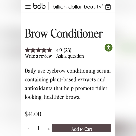 Brow conditioner - Picture 2 of 2